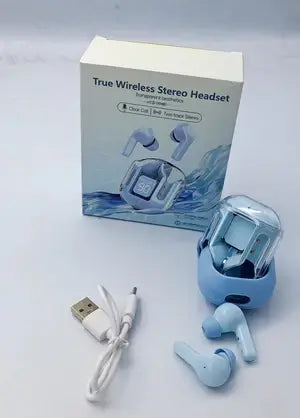 T6 Crystal Wireless Earbuds Pr