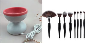 Portable USB Makeup Brush Cleaner